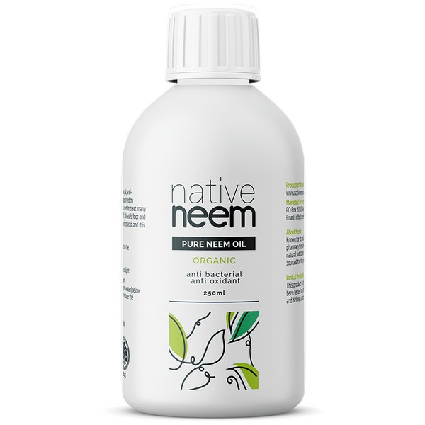 Native Neem Organic Pure Neem Oil 250ml