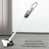 Hand Held Vacuum Cleaner 2000mAh USB Interface White Powerful Cordless