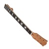 Wood Electric Guitar Neck 22Frets Rosewood Fingerboard with Trapezoidal Inlay