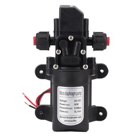 Tefola Bomba de microdiafragma de 12v DC 5L / MIN bomba eléctrica de lavado de automóviles de alta tensión 60W