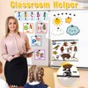 VNDUEEY VNDUEEY 16Pcs Black Small Strong Fridge Magnets Refrigerator Magnet,
