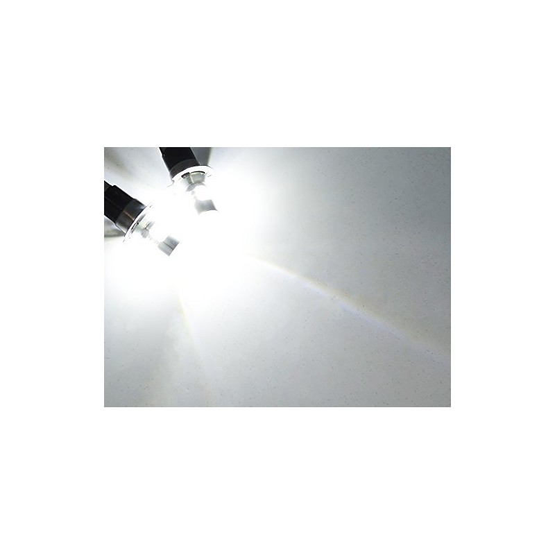 e-auto fun Short Type H3C LED Bulb, 50W, 12V/24V, White,