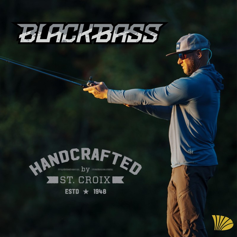St. Croix Rods Black Bass Casting Rod, RIC - RIC71MF