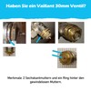 BLUMKRAFT Vaillant Compatible Radiator Adapter 30mm to M30x1.5 for Thermostatic