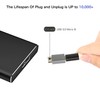 QIANRENON USB 3.0 Micro B Adapter USB C to Micro