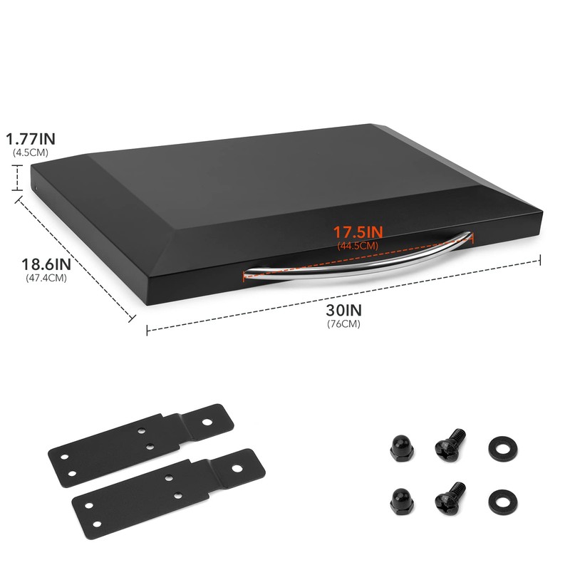 Stanbroil Table Top Griddle Hood, Hard Cover Hood Fits Blackstone