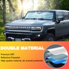 YinanIutos Car Front Sun Shade Windshield Cover Compatible with 2024