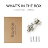 Ravinte 2 Pair 4 Pack Kitchen Cabinet Hinges, 135 Degree