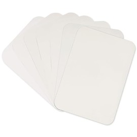 Crosstex FAWH Bracket Tray Cover, Size A - Weber/Chayes, 9.5" x 12.25", White (Pack of 1000)