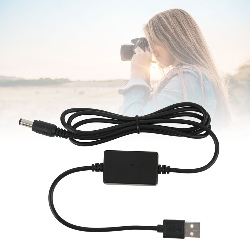 1.2m USB 5V to DC 8V Voltage Booster Cable Step