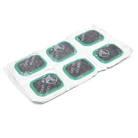 Sourcingmap 6pcs Universal Car Tire Puncture Rubber Patches Patch Tyre Repair Tool 24 x 35mm