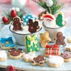DECORA 0255097 Mini Plastic Cookie Cutter Christmas Jewellery Set of