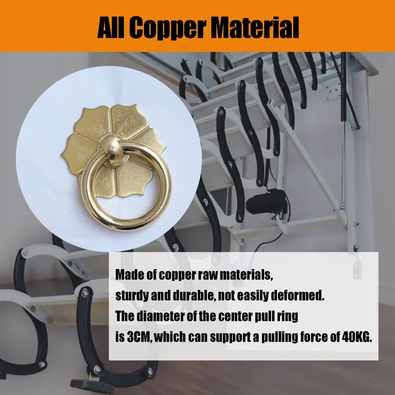 Ladder Pull Down System Kit - BCEHACBITI Attic Pull System