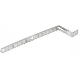 Generic Cable Support Strap - Multi Cable Support for MC/NM/Low Voltage (Cat6,Cat5e,RG6,etc) - Silver - Metal Frame - Wall Mount - Up to 6 Cables