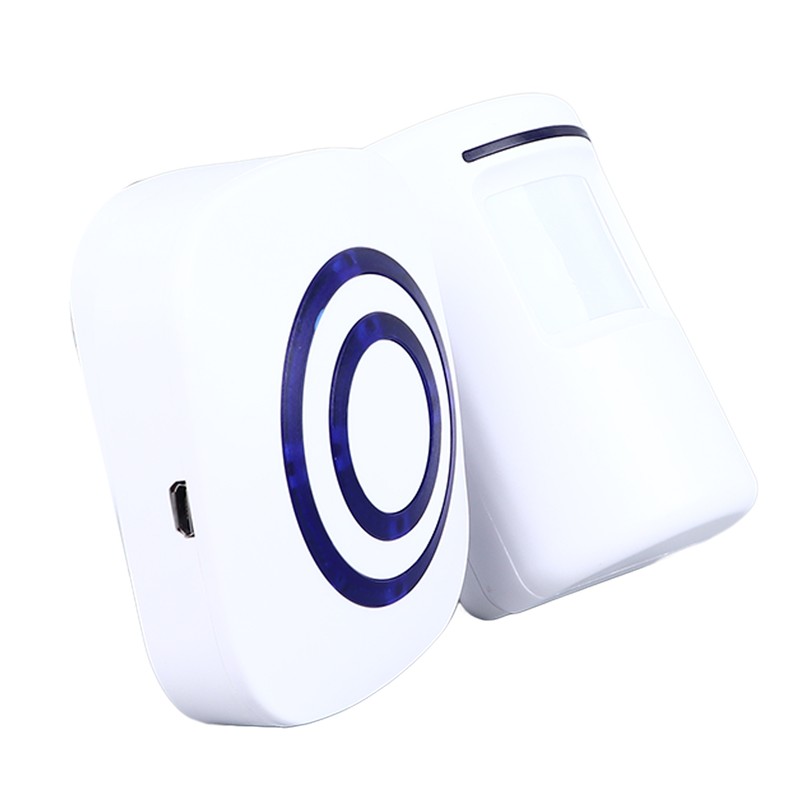 Infrared Sensor Doorbell Sensitive Wireless Store Entry Doorbell Alarm with