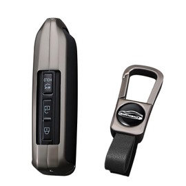 KUNIO Car Key Case Suitable for Mazda 3 CX30 CX-30 MX-30 CX5 MX5 CX3 2019-2023 Key Cover Key Case Key Case Key Case Protective Accessories 3 Buttons B Black, B Black