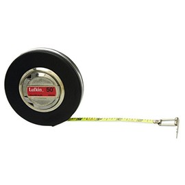 Crescent Lufkin 3/8" x 15m/50' Banner® SAE/Metric Yellow Clad Dual Sided Tape Measure - HW223ME
