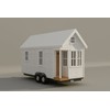 Tiny House Plans, 170 Sq Ft, DIY Plans for Wheeled