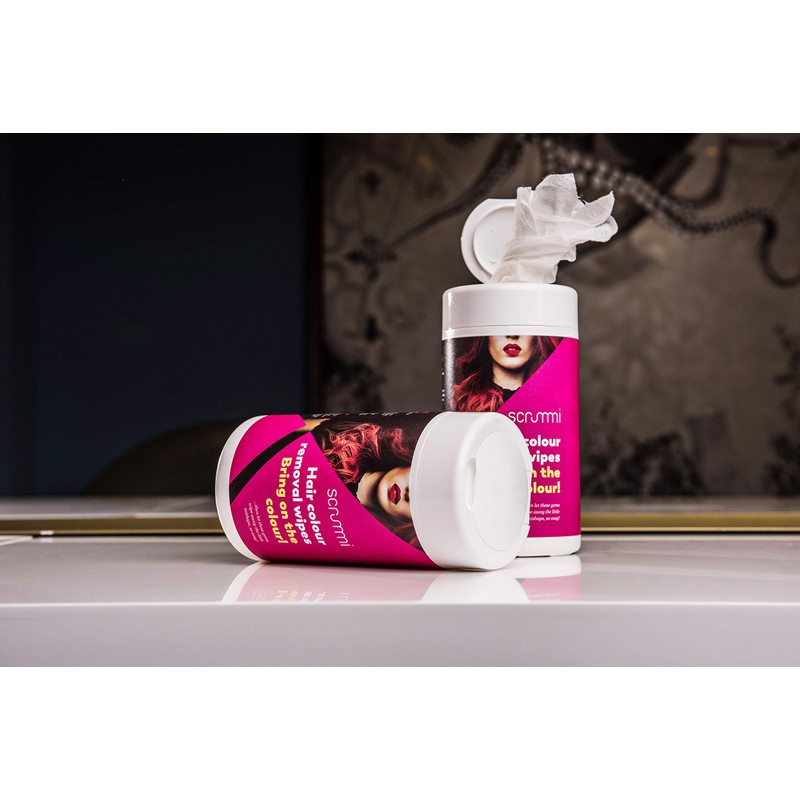 Scrummi Color Removal Wipes Disposable | Quick Dye Off |