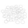 sourcing map Nylon Flat Washers M18 27mm OD 18mm ID