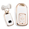 TECART Key Fob Cover Fit for Honda Odyssey Freed Soft