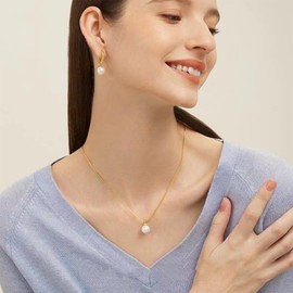 Pearl Necklaces for Women Pearl Choker Necklace Dainty Pearl Beaded Necklace Pearl Jewelry Bridesmaid Wedding Jewelry Gift