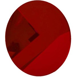 Marketing Holders 6” Light Red Round Blank Mirror Discs Smooth Edge Acrylic DIY Plexiglass Tiles .118-3MM Thick Decor Bathroom Kitchen Office Business Businesses