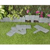 Dark Grey Lakeland Stone Hammer In Garden Border Edging (384)