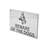 Beware of the Dogs Sign - Easy to See Warning,