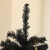 HOMCOM 6ft Tall Artificial Christmas Tree, Unlit Xmas Tree with