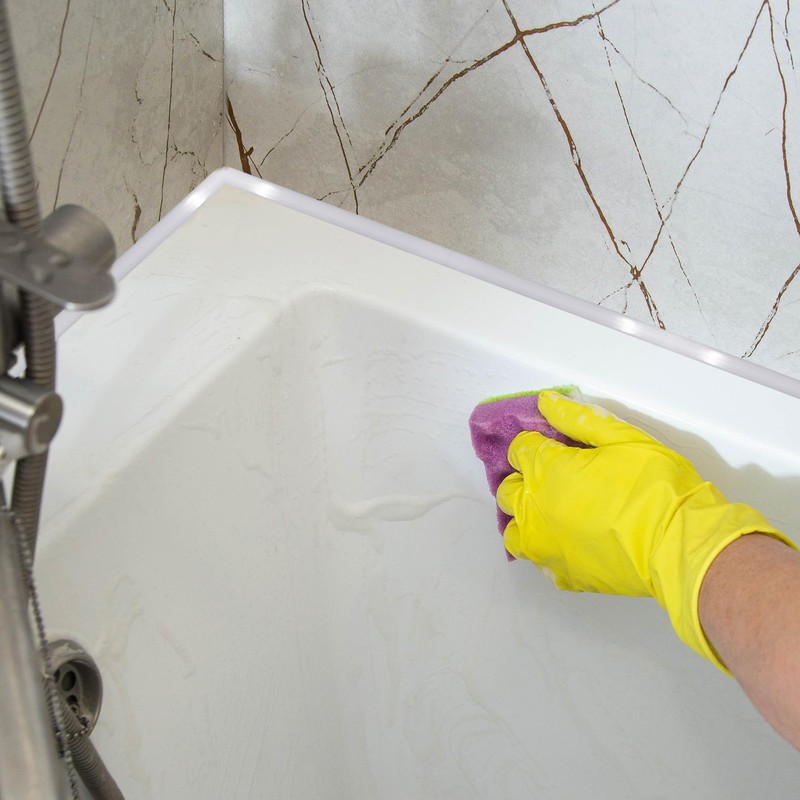 Caulk Tape 0.3" x 40' - White Waterproof Caulking Strip