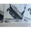 RMS LUSITANIA SINKING, BEAUTIFUL REPRINT DRAWING, 8.5 X 11