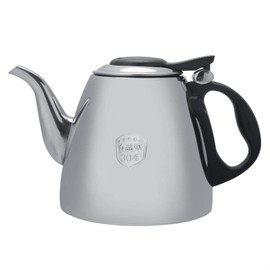 Stovetop Teapot 1.2L/1.5L Stainless Steel Stove-top Teapot Tea Coffee Pot Kettle Heat Resistant Handle Tea Pot for Stovetop(1.5L)