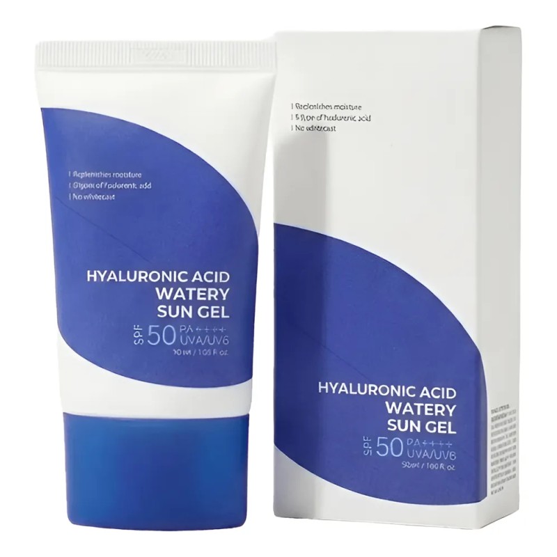 Protector Solar Facial Gel Acuoso Ácido Hialurónico Fps 50+