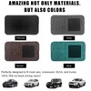 povtii Car Sun Visor Organizer, Small Leather Auto Visor Storage
