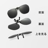 Whatif Sunglasses, Clip-on UV400 Sunglasses, Polarized Lenses, For Wearing Glasses