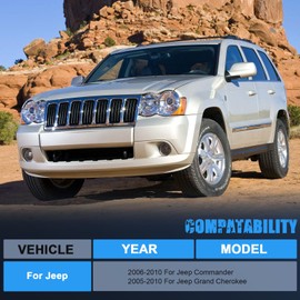 ECCPP 3" Front Rear Leveling Lift kit Compatible for Jeep Commander 2006-2010,for Jeep Grand for Cherokee 2005-2010