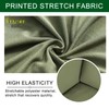 CRFATOP Polyester Wing Chair Covers 2 Piece Stretch Wingback Chair
