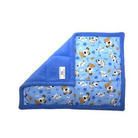 Weighted Sensory Lap Pad - 2 lbs - Click for More Design (Blue - Puppies)