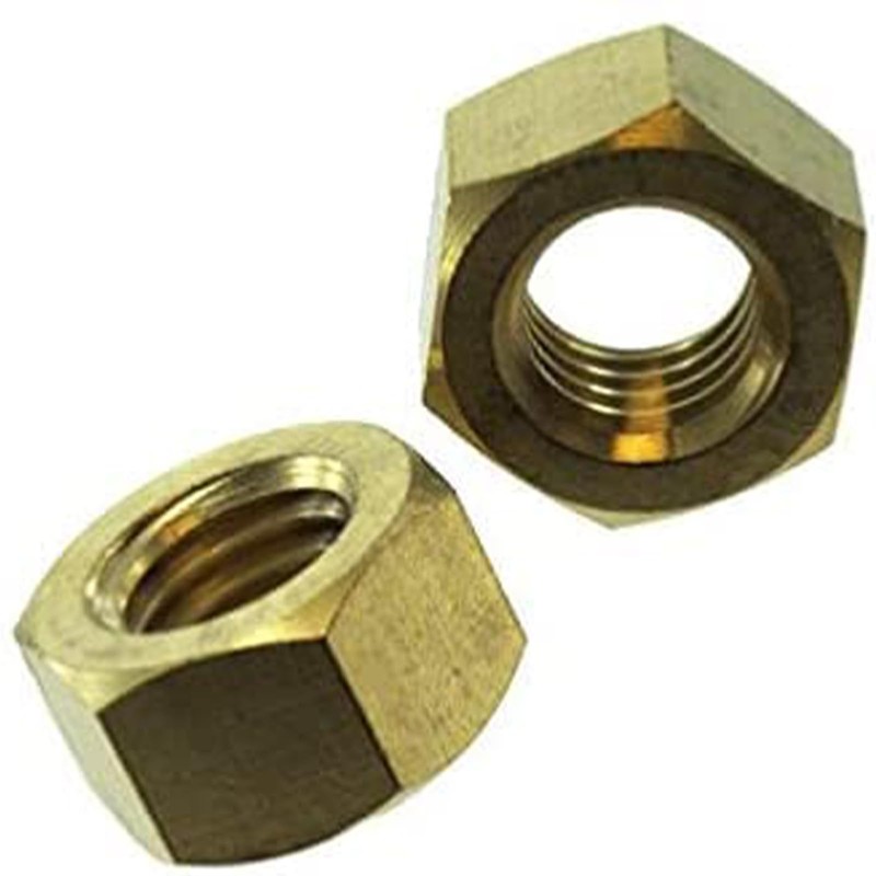 20 Pcs M6 Hex Hexagon Nut M6 (6mm) Brass Hex