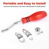 VMBQRTI Windshield Locking Strip Tool 1PC, for Car Windshield Seal