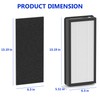 3 Pack True HEPA Replacement Filter Compatible with VEVA 8000