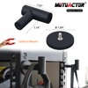 MUTUACTOR Large Strong Magnetic Hook, Magnetic Coated Hook, Rare Earth