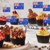 300Pcs Australian Toothpick Flags, Australian Decorations, Australian Party Decorations, Australia