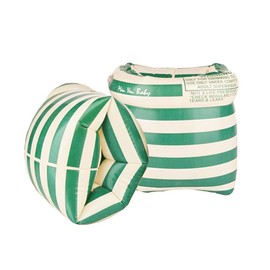 mitas TN-AMRG-GR Arm Ring, Children's Float, Left & Right Set of 2, Green Float, Vinyl Toy, Summer, Beach Bathing, Float, Armband, Vinyl Armband, Auxiliary Equipment, Outdoor Activities, Cute, Stylish, Float, Kids, Toddlers, Water Play, Ocean, River, Lei