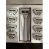 Flamingo Taro Rose Gold 9x Cartridges + Shower Holder Women's