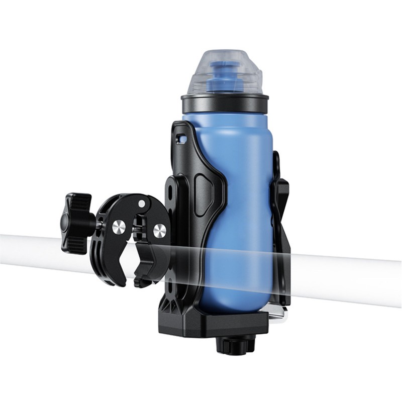 Bike Water Bottle Holder Rotatable Motorcycle Drink Holder Bicycle Water