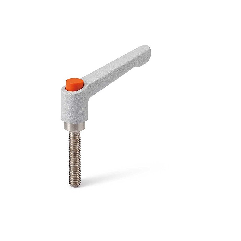 NBK Mechanical Element Parts Clamp Lever (Male Thread) with Operation