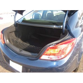 EACCESSORIES EA Rear Trunk Organizer Cargo Net for Buick Regal 2011-2017 & Lacrosse 2010-2019 – Envelope Style Cargo Net for Sedan - Premium Mesh Elastic Car Trunk Organizer – Compatible with Regal