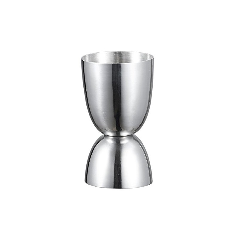 Visol Josset Stainless Steel Double Jigger, Silver